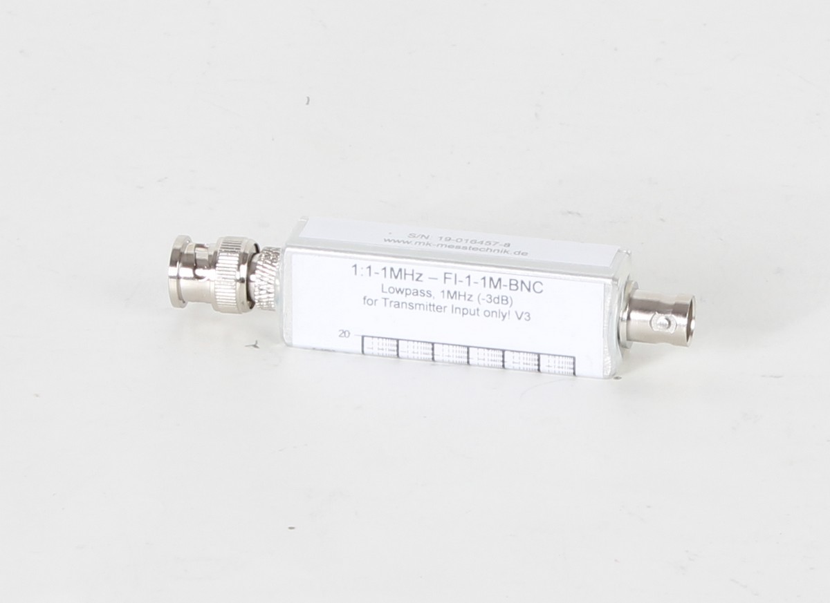 Input filter 1 MHz Input filter 1 MHz