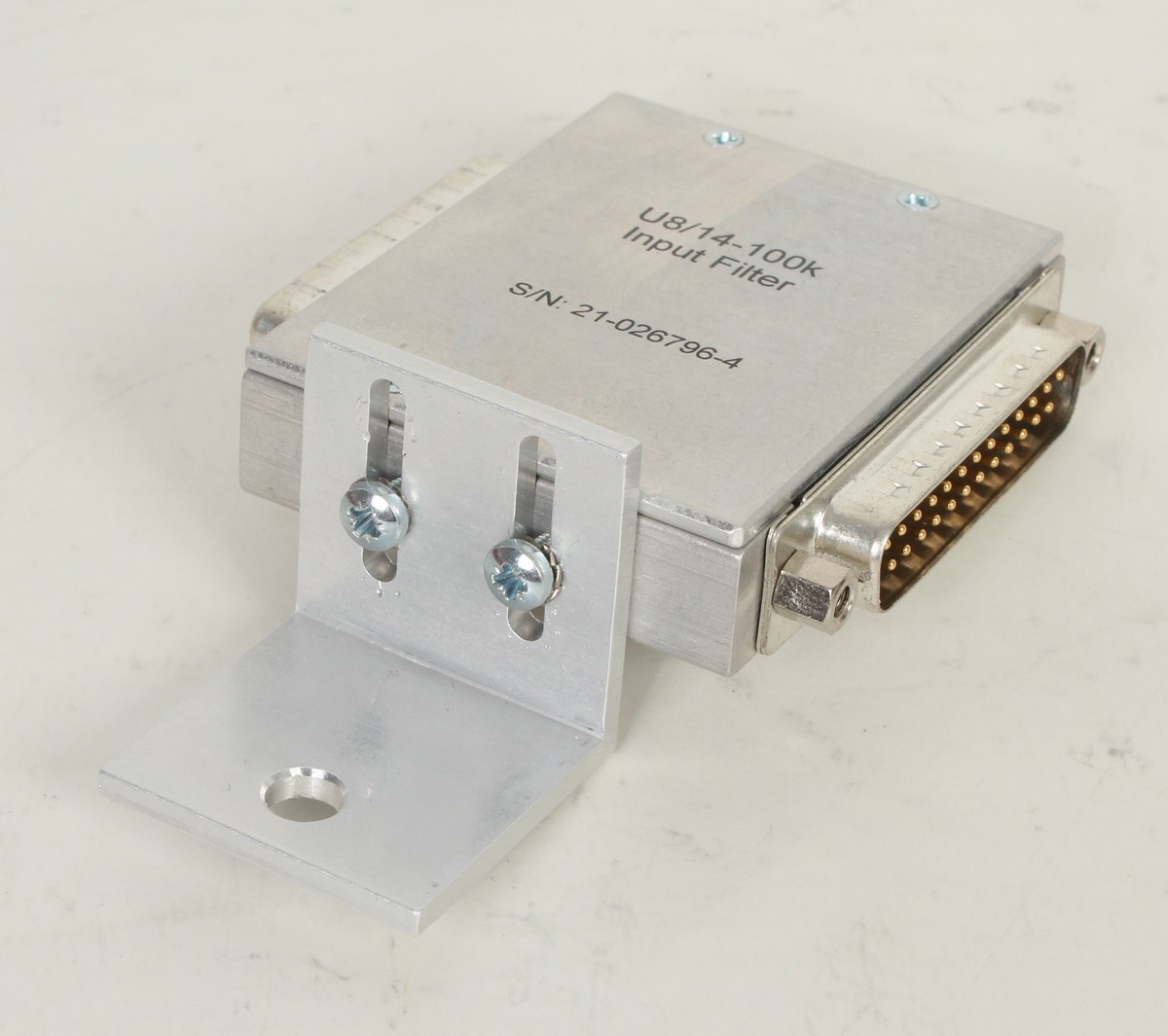 Input filter 100 kHz, SUB-D Input filter 100 kHz, SUB-D