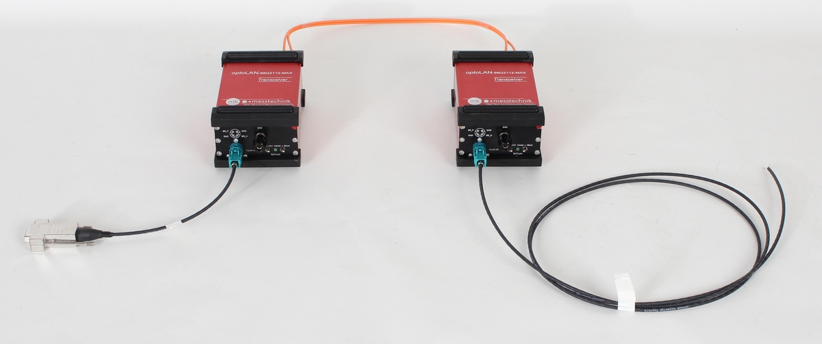 optische Übertragungsstrecke für Marvell-Chip 88Q2112: optoLAN-88Q2112 with optional available push-pull charging conenctors
