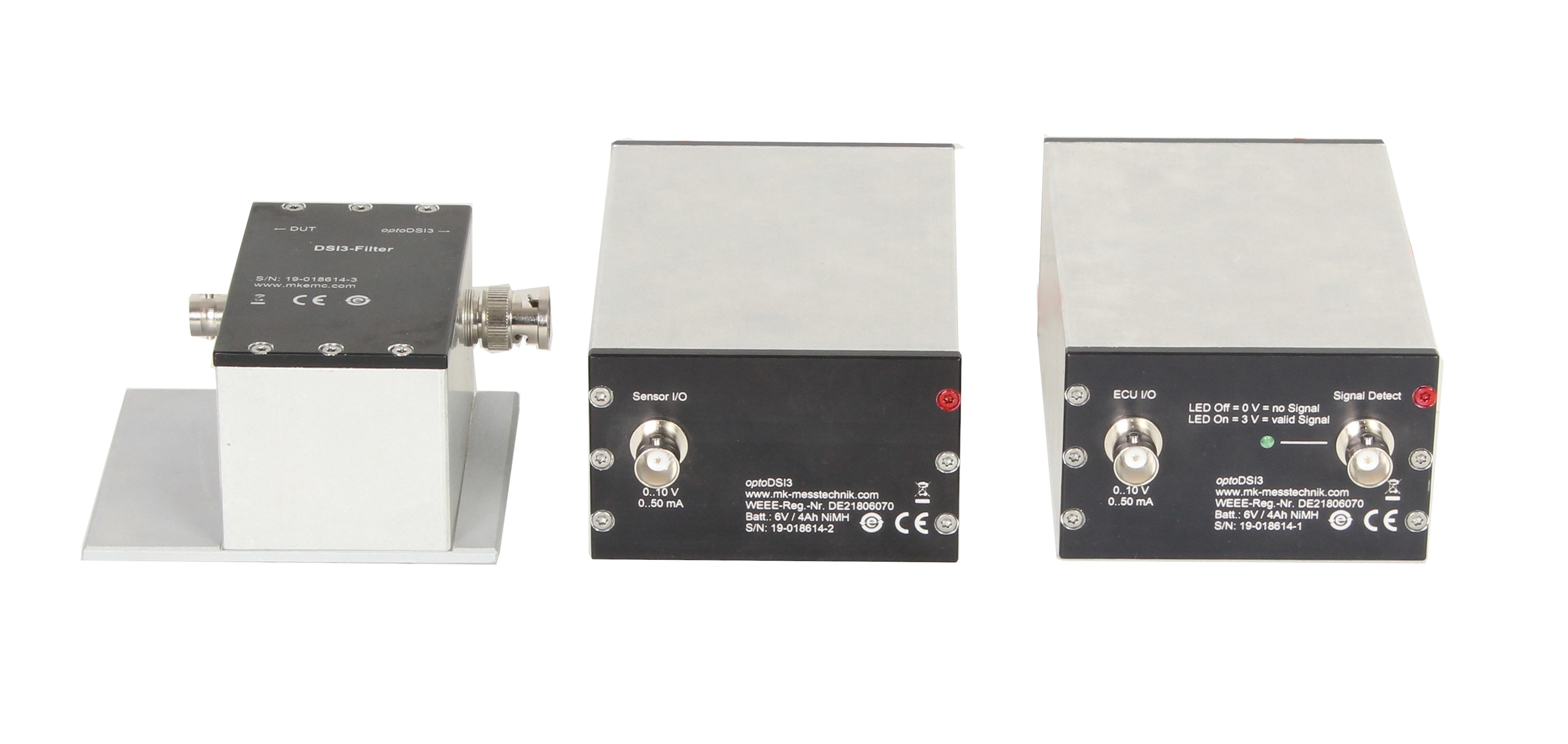 optical transmitters for DSI3 signals optical transmitters for DSI3 signals