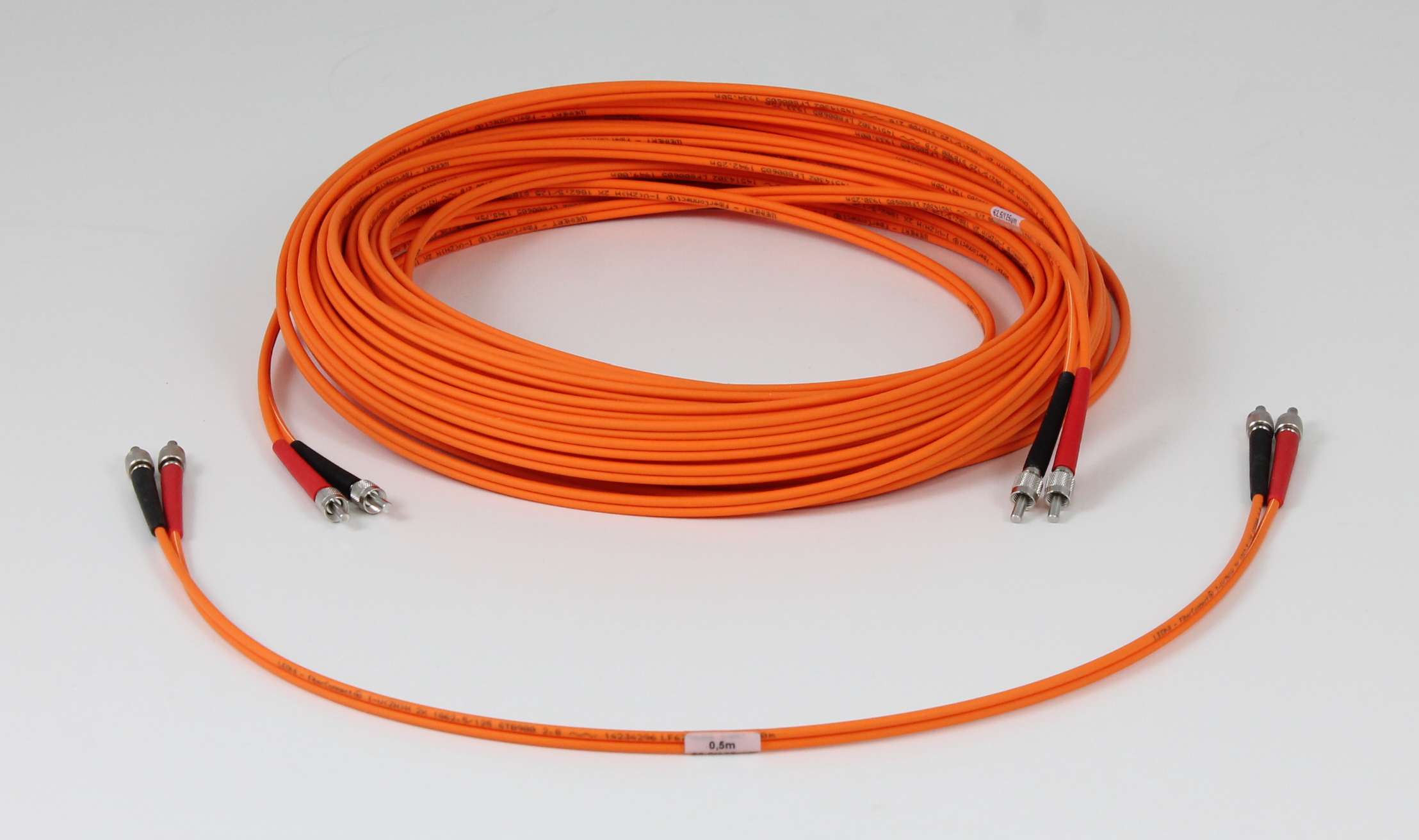 Lichtleiter duplex FSMA/FSMA Lichtleiter duplex FSMA/FSMA