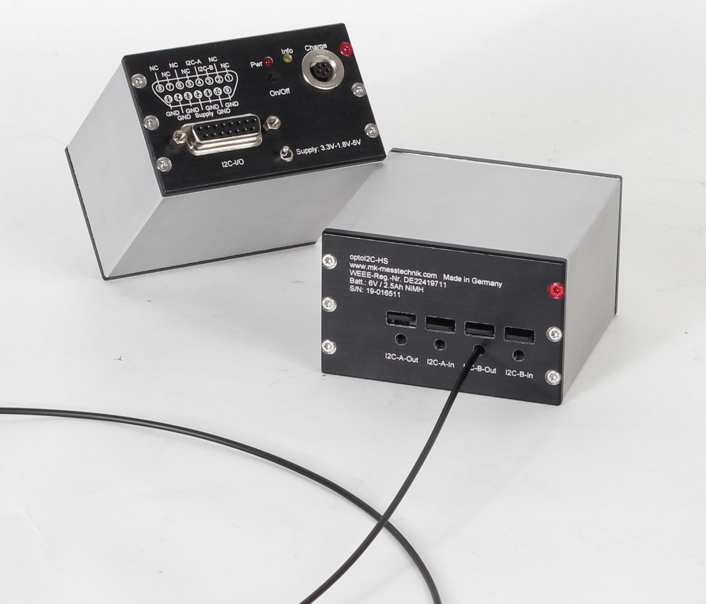 optoI2C mit POF optoI2C mit POF