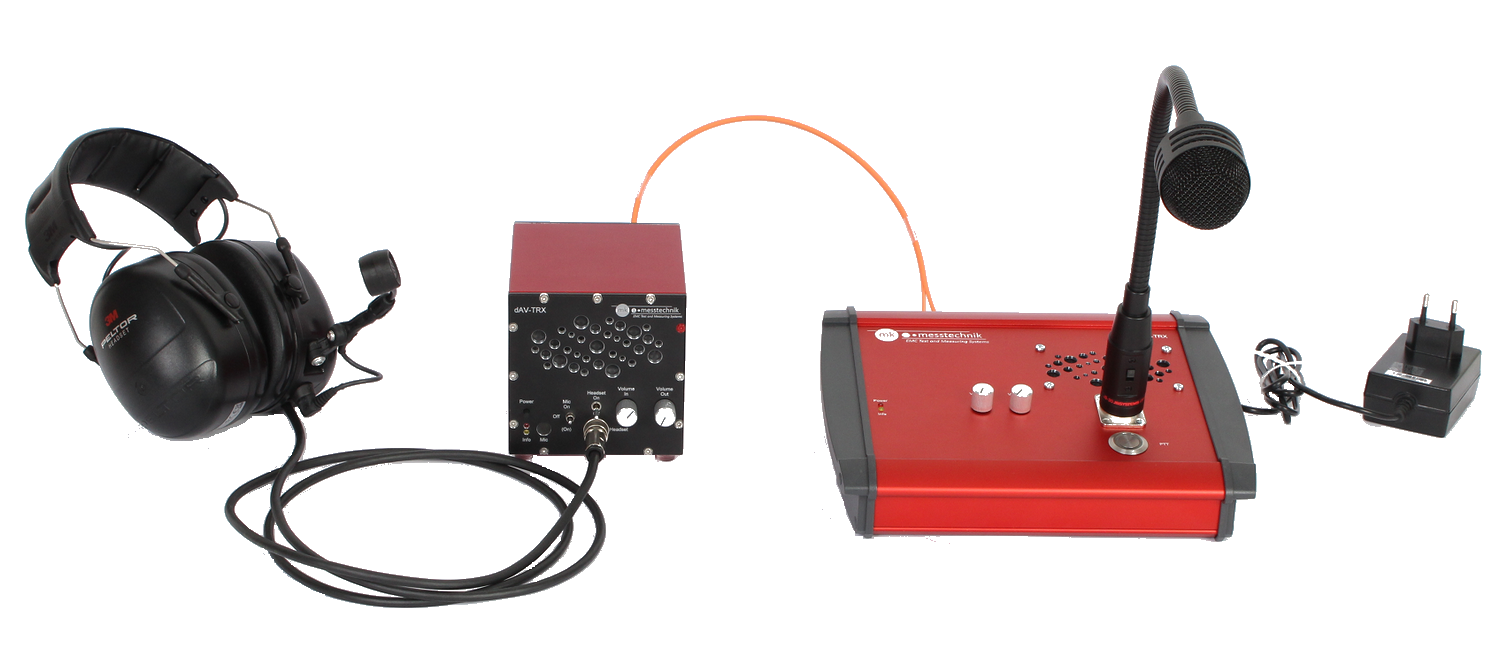 Gegensprechanlage dAV-TRX mit Headset