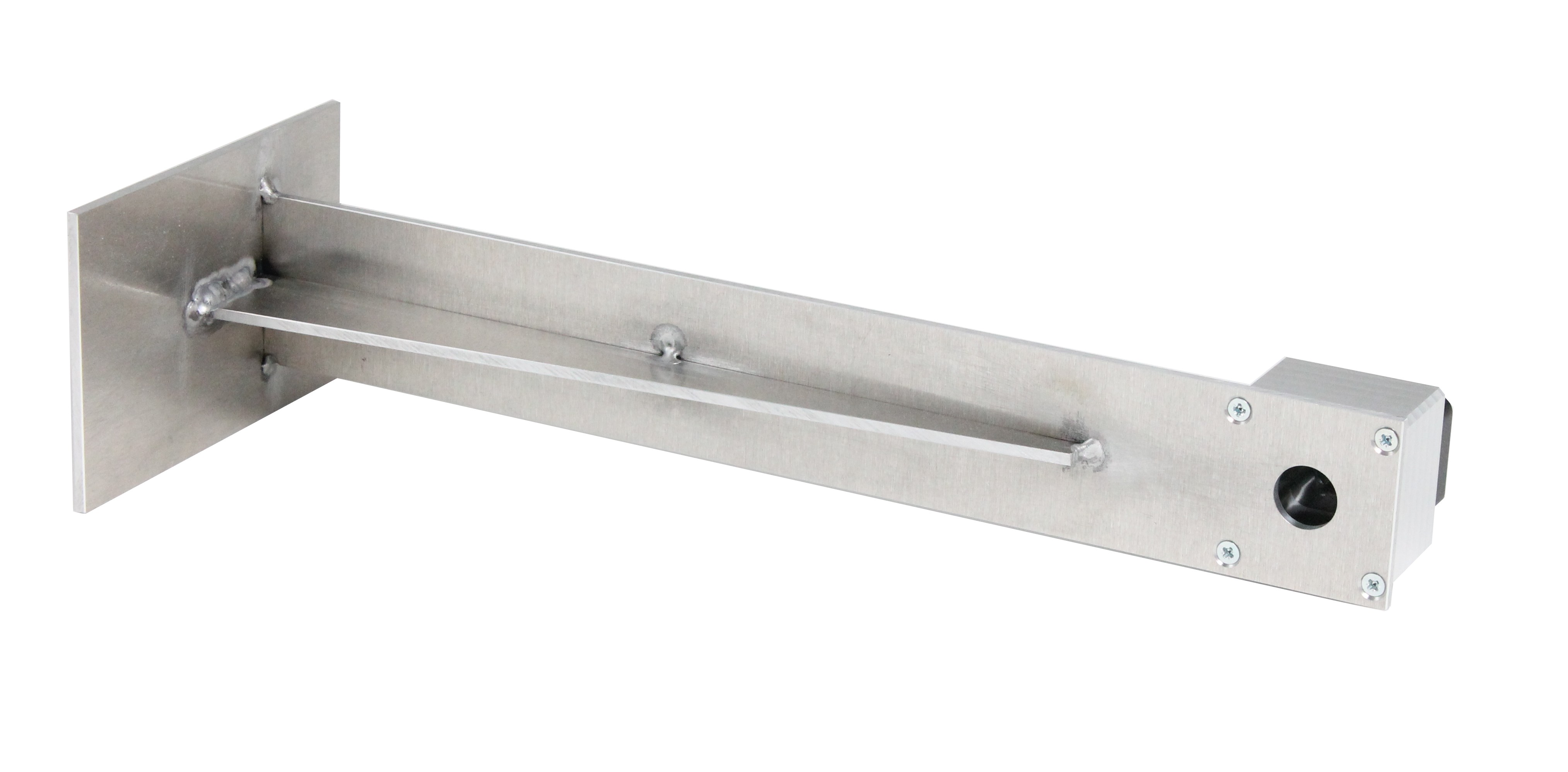 Wandhalter aus Alu - Unterseite