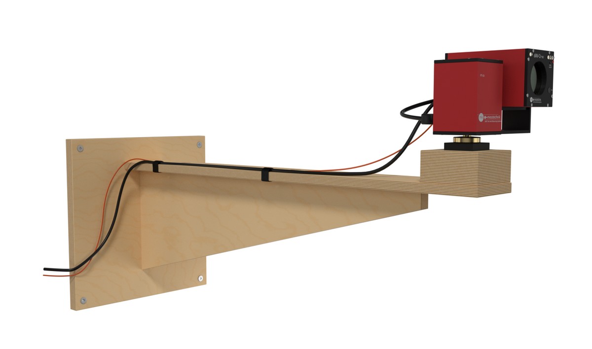 Wallmount - long version for the use between pyramid absorbers